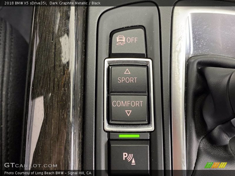 Dark Graphite Metallic / Black 2018 BMW X5 sDrive35i