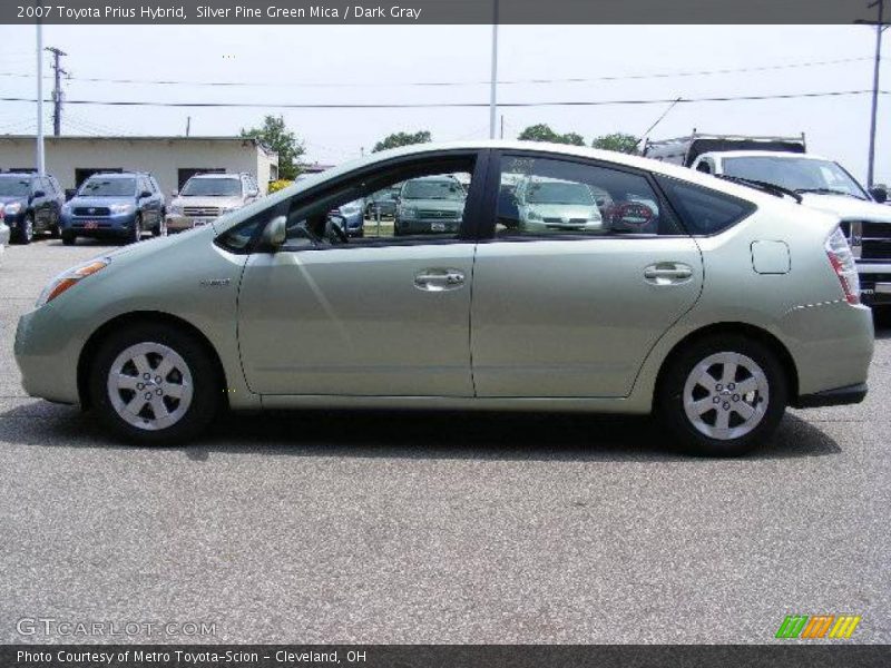 Silver Pine Green Mica / Dark Gray 2007 Toyota Prius Hybrid