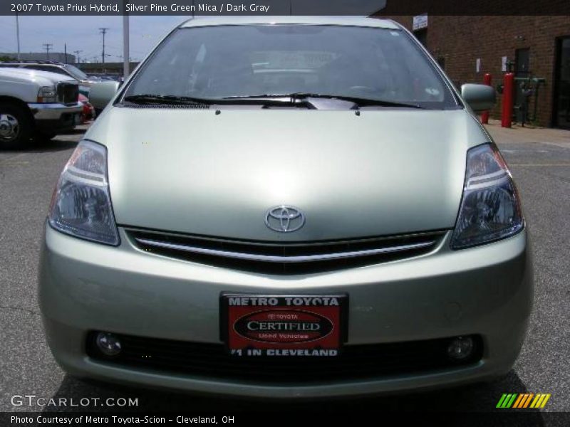 Silver Pine Green Mica / Dark Gray 2007 Toyota Prius Hybrid