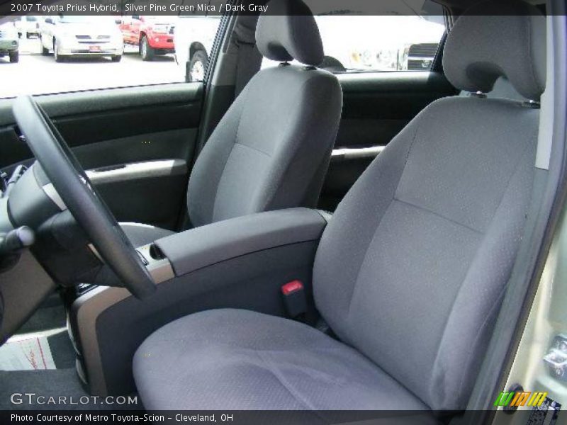 Silver Pine Green Mica / Dark Gray 2007 Toyota Prius Hybrid