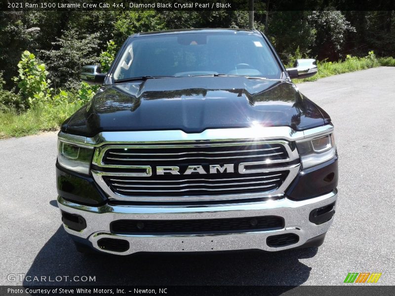 Diamond Black Crystal Pearl / Black 2021 Ram 1500 Laramie Crew Cab 4x4