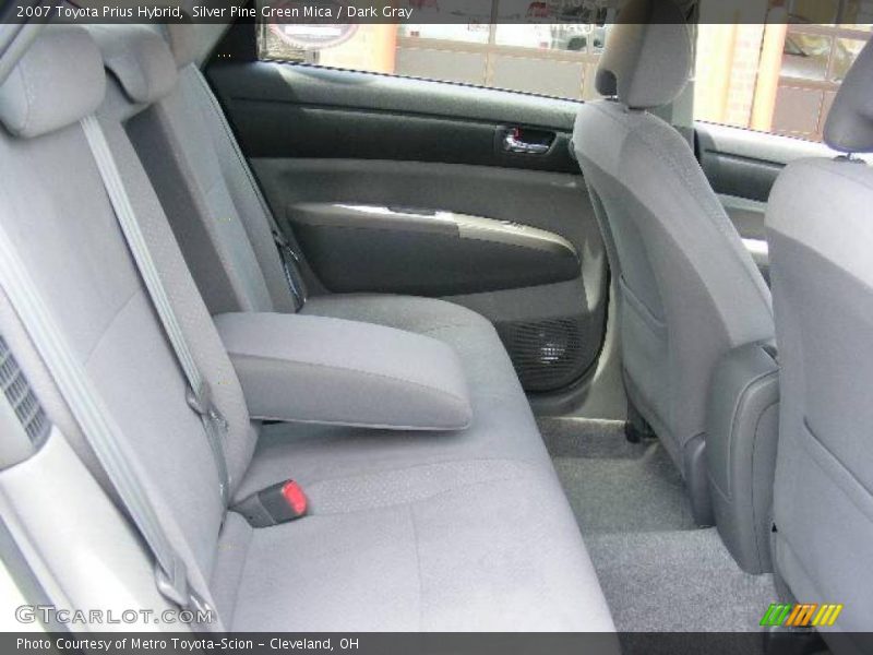 Silver Pine Green Mica / Dark Gray 2007 Toyota Prius Hybrid