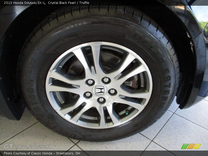 Crystal Black Pearl / Truffle 2013 Honda Odyssey EX-L