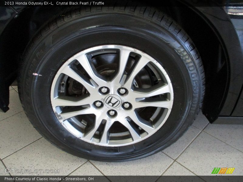 Crystal Black Pearl / Truffle 2013 Honda Odyssey EX-L