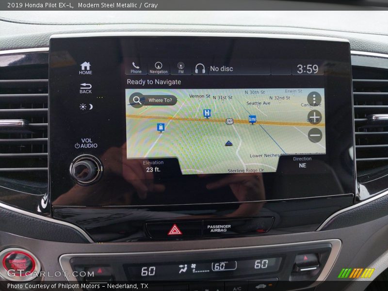 Navigation of 2019 Pilot EX-L