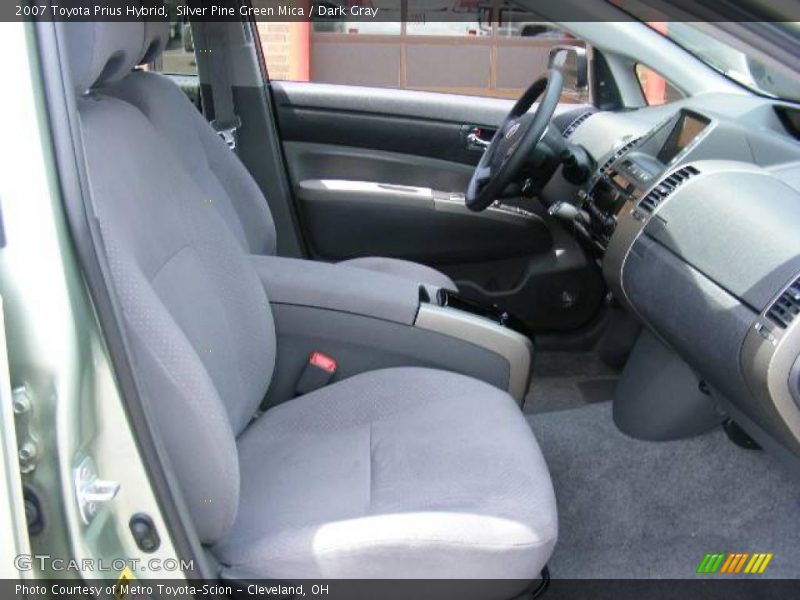 Silver Pine Green Mica / Dark Gray 2007 Toyota Prius Hybrid