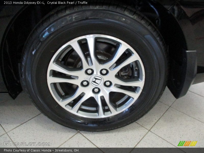 Crystal Black Pearl / Truffle 2013 Honda Odyssey EX-L