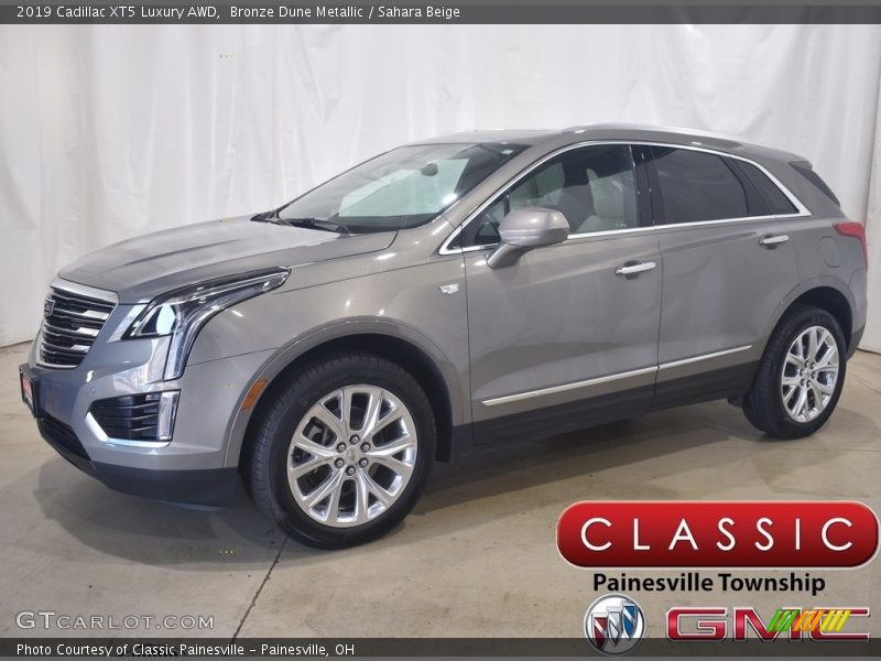 Bronze Dune Metallic / Sahara Beige 2019 Cadillac XT5 Luxury AWD