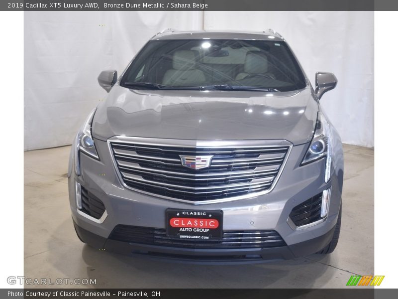 Bronze Dune Metallic / Sahara Beige 2019 Cadillac XT5 Luxury AWD