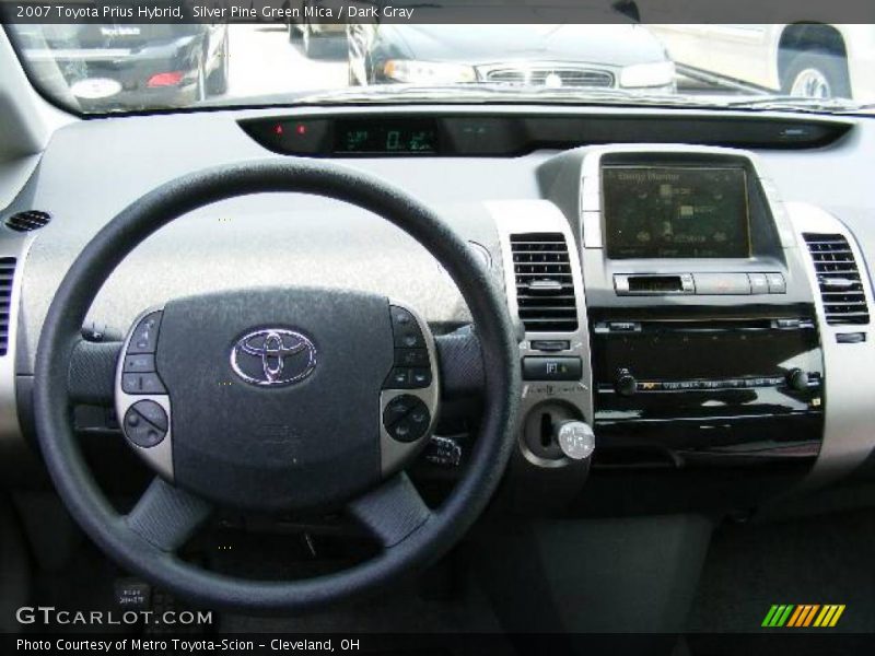 Silver Pine Green Mica / Dark Gray 2007 Toyota Prius Hybrid