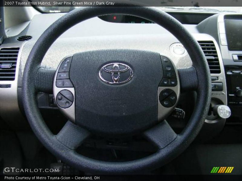 Silver Pine Green Mica / Dark Gray 2007 Toyota Prius Hybrid