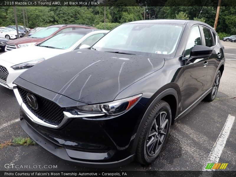 Jet Black Mica / Black 2018 Mazda CX-5 Touring AWD