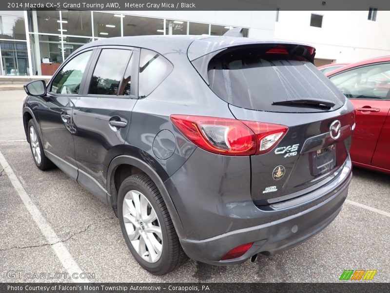 Meteor Gray Mica / Black 2014 Mazda CX-5 Grand Touring AWD