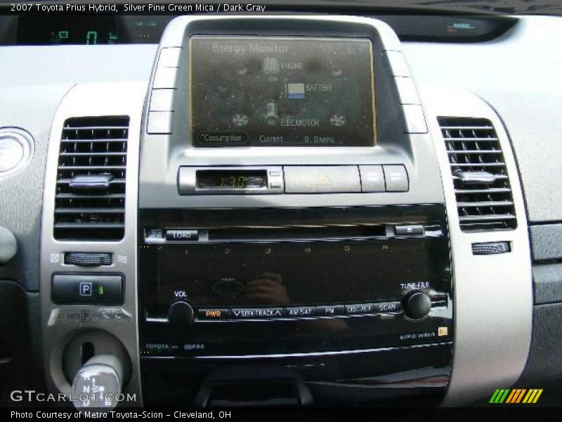 Silver Pine Green Mica / Dark Gray 2007 Toyota Prius Hybrid