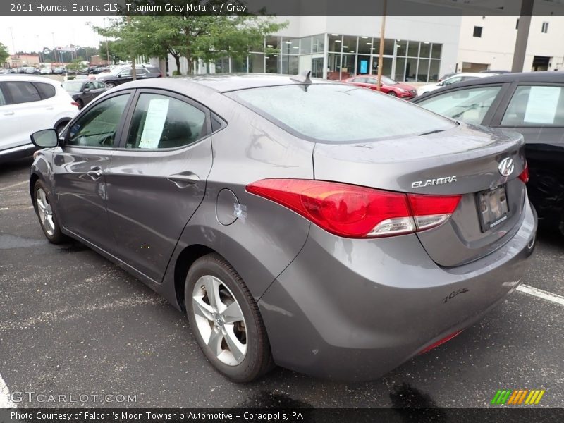 Titanium Gray Metallic / Gray 2011 Hyundai Elantra GLS