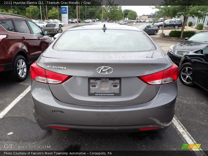 Titanium Gray Metallic / Gray 2011 Hyundai Elantra GLS