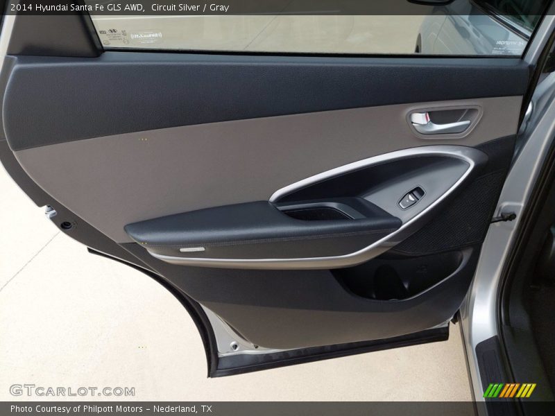 Door Panel of 2014 Santa Fe GLS AWD