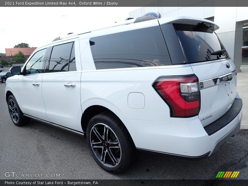 Oxford White / Ebony 2021 Ford Expedition Limited Max 4x4