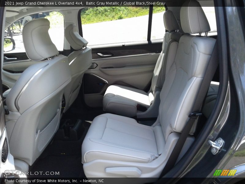 Rear Seat of 2021 Grand Cherokee L Overland 4x4