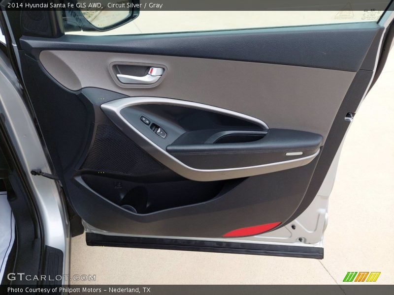 Door Panel of 2014 Santa Fe GLS AWD