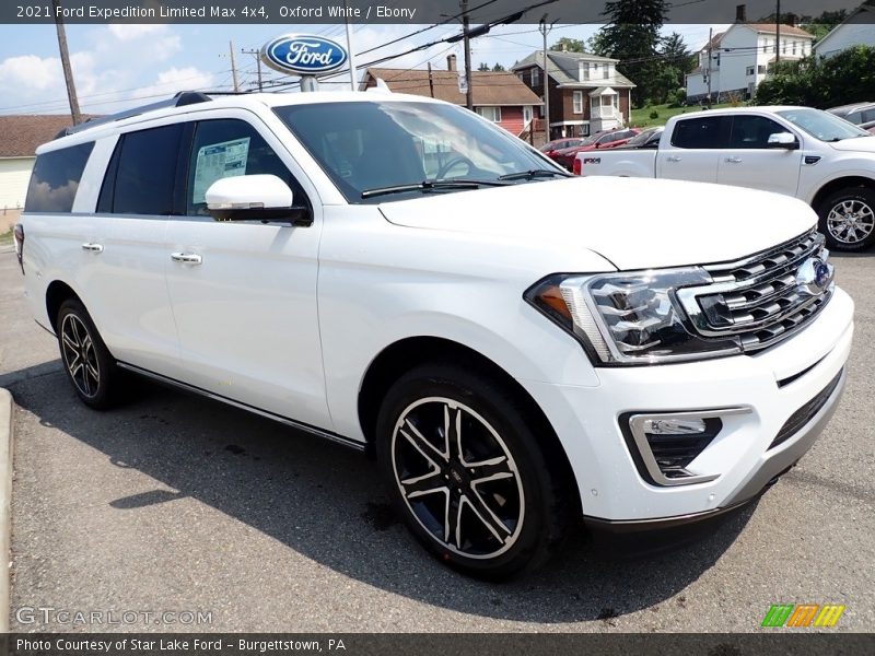 Oxford White / Ebony 2021 Ford Expedition Limited Max 4x4