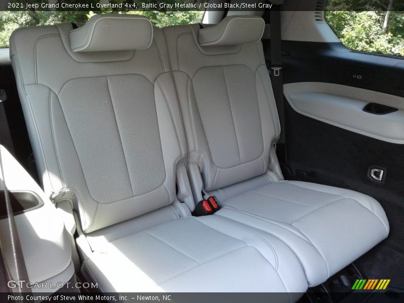Rear Seat of 2021 Grand Cherokee L Overland 4x4