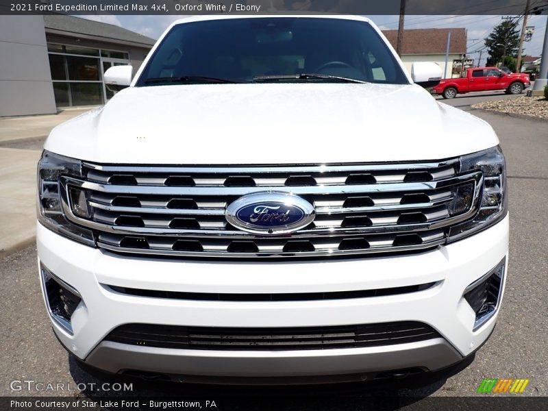 Oxford White / Ebony 2021 Ford Expedition Limited Max 4x4