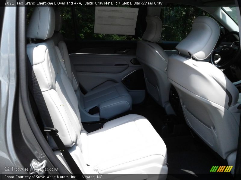 Rear Seat of 2021 Grand Cherokee L Overland 4x4