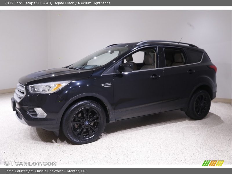 Agate Black / Medium Light Stone 2019 Ford Escape SEL 4WD