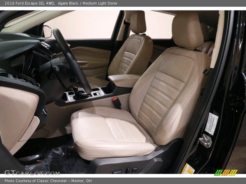 Agate Black / Medium Light Stone 2019 Ford Escape SEL 4WD