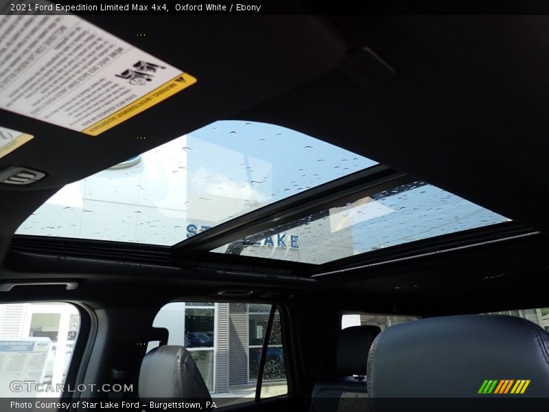 Oxford White / Ebony 2021 Ford Expedition Limited Max 4x4