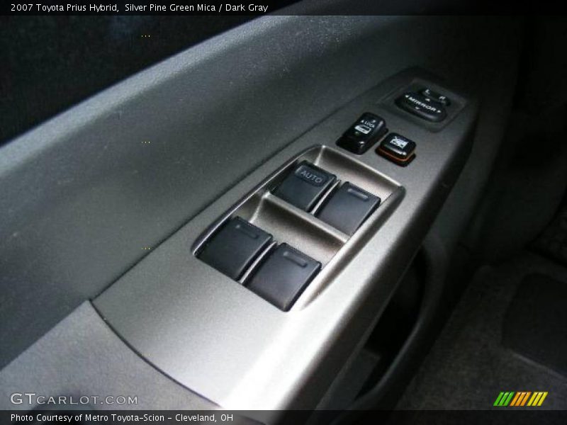 Silver Pine Green Mica / Dark Gray 2007 Toyota Prius Hybrid