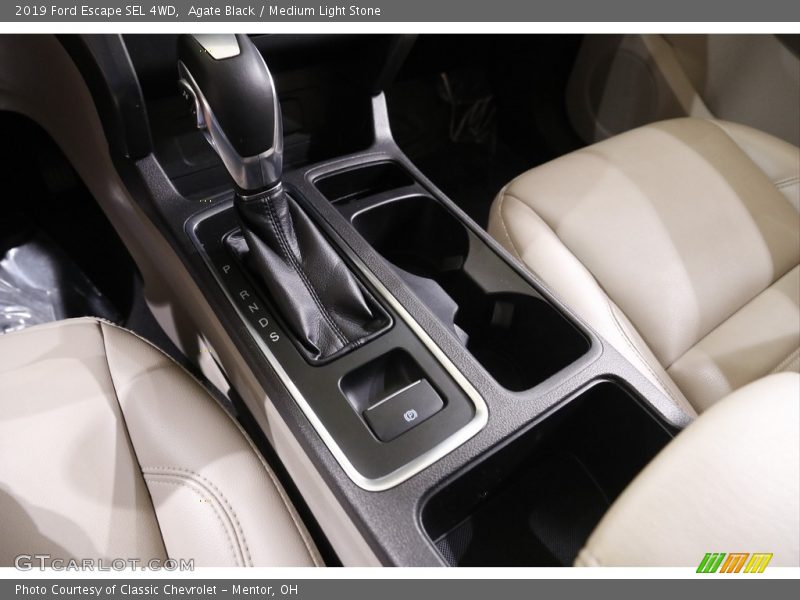 Agate Black / Medium Light Stone 2019 Ford Escape SEL 4WD