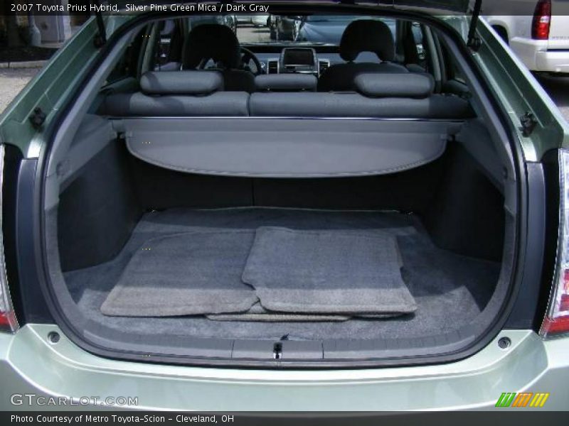 Silver Pine Green Mica / Dark Gray 2007 Toyota Prius Hybrid