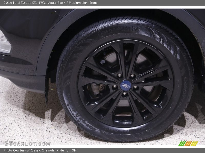 Agate Black / Medium Light Stone 2019 Ford Escape SEL 4WD