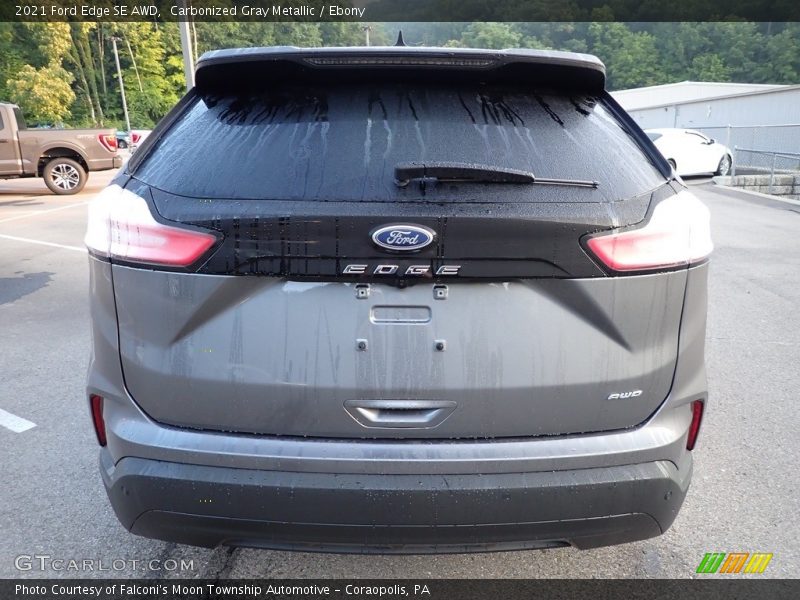 Carbonized Gray Metallic / Ebony 2021 Ford Edge SE AWD