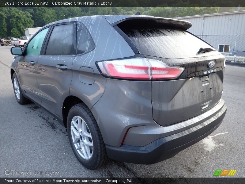 Carbonized Gray Metallic / Ebony 2021 Ford Edge SE AWD