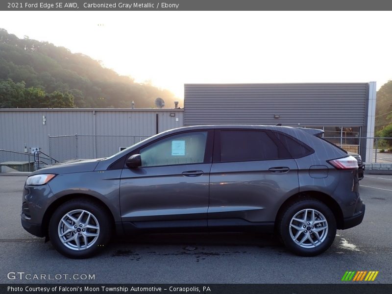 Carbonized Gray Metallic / Ebony 2021 Ford Edge SE AWD