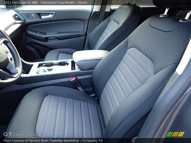 Carbonized Gray Metallic / Ebony 2021 Ford Edge SE AWD