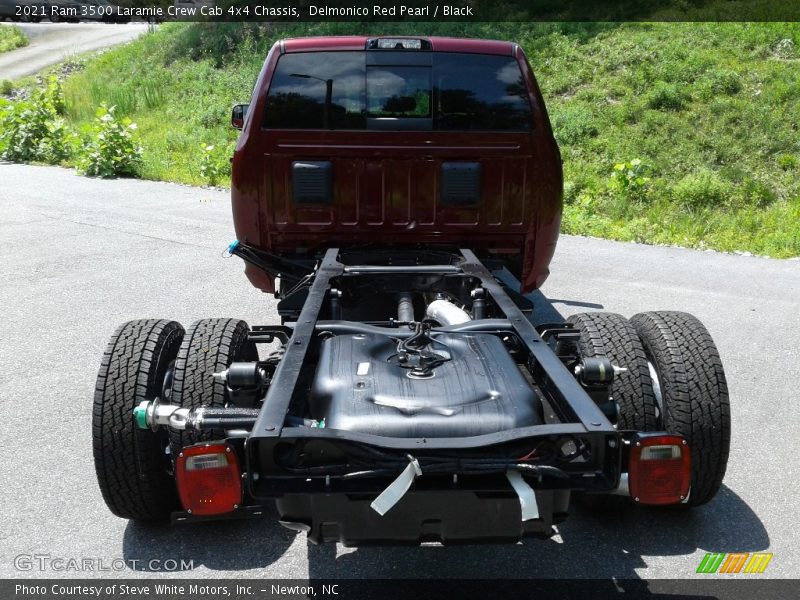 Delmonico Red Pearl / Black 2021 Ram 3500 Laramie Crew Cab 4x4 Chassis
