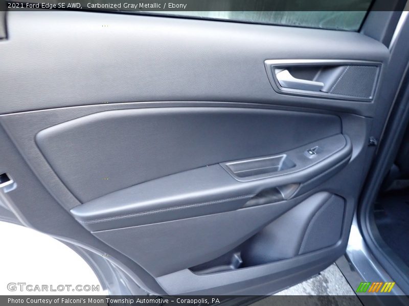 Carbonized Gray Metallic / Ebony 2021 Ford Edge SE AWD