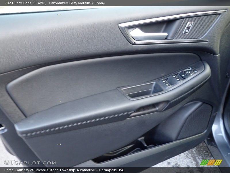 Carbonized Gray Metallic / Ebony 2021 Ford Edge SE AWD