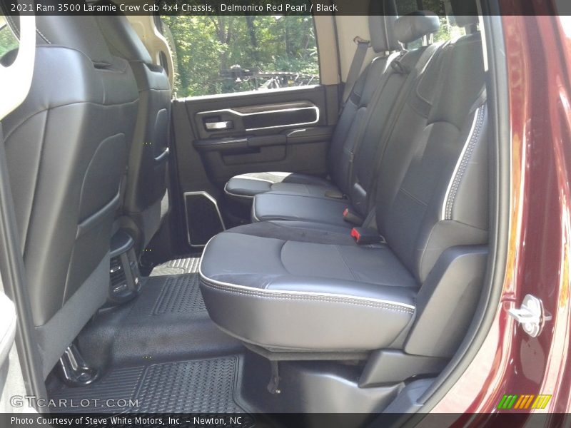 Rear Seat of 2021 3500 Laramie Crew Cab 4x4 Chassis
