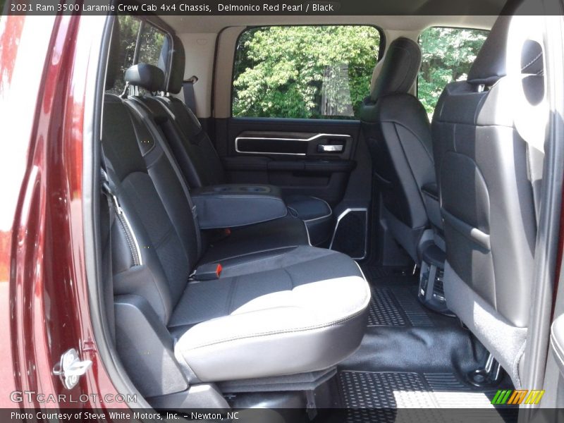 Rear Seat of 2021 3500 Laramie Crew Cab 4x4 Chassis