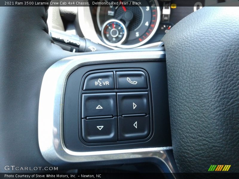  2021 3500 Laramie Crew Cab 4x4 Chassis Steering Wheel