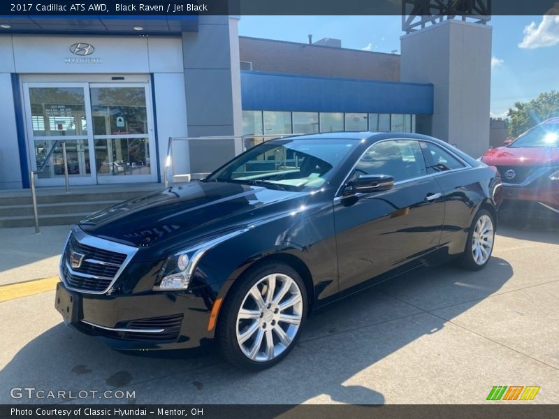 Black Raven / Jet Black 2017 Cadillac ATS AWD