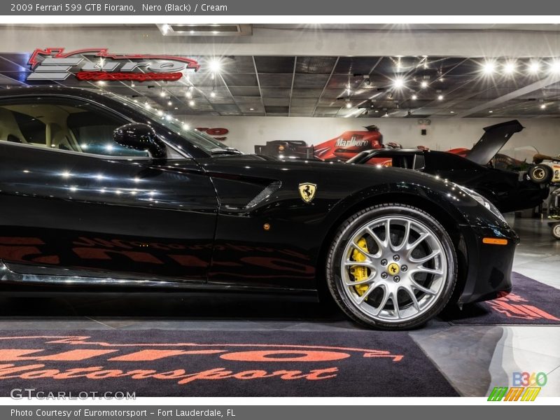 Nero (Black) / Cream 2009 Ferrari 599 GTB Fiorano