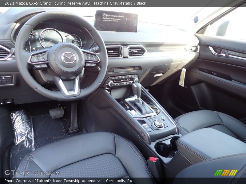 Machine Gray Metallic / Black 2021 Mazda CX-5 Grand Touring Reserve AWD
