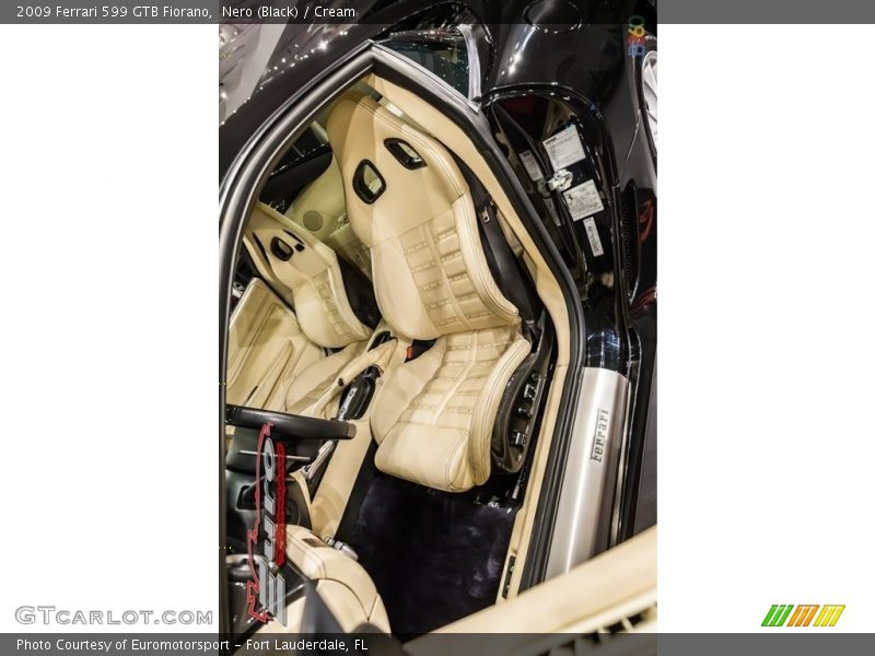 Nero (Black) / Cream 2009 Ferrari 599 GTB Fiorano