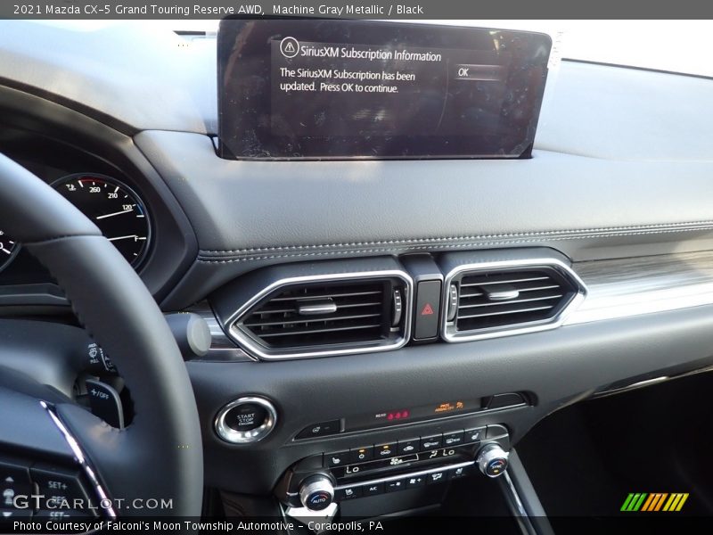 Machine Gray Metallic / Black 2021 Mazda CX-5 Grand Touring Reserve AWD